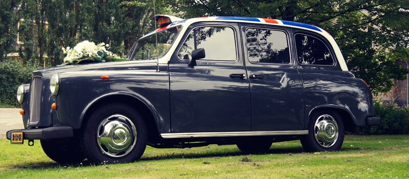 Trouwvervoer Engelse Taxi