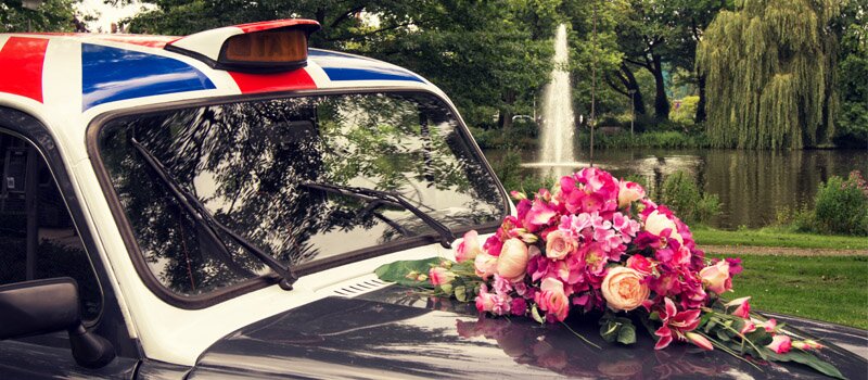 Engelse Trouwauto