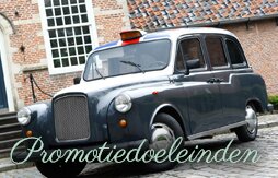 Originele auto voor promotiedoeleinden